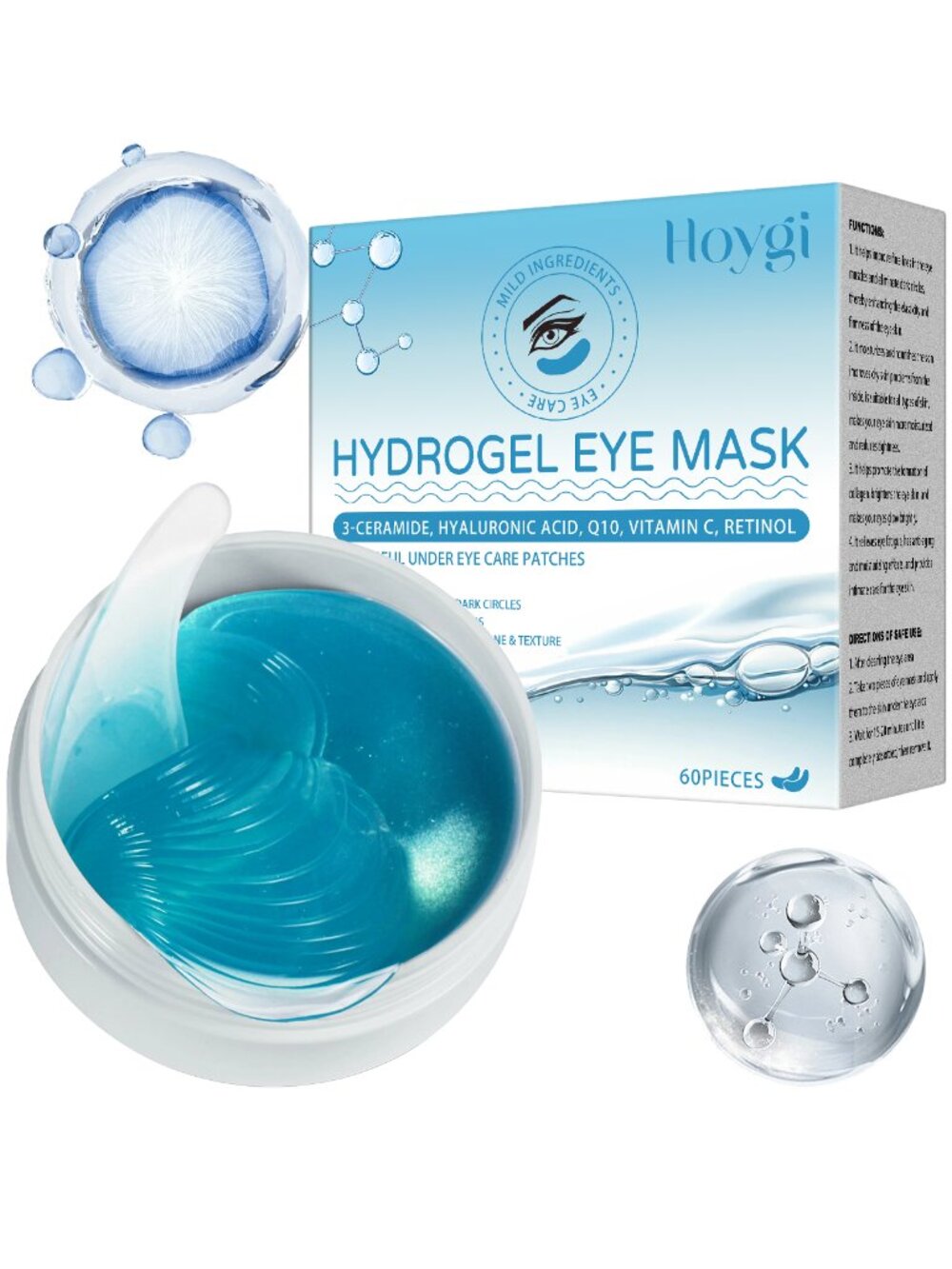 Hoygi Retinol Under-Eye Patches 60-Pieces